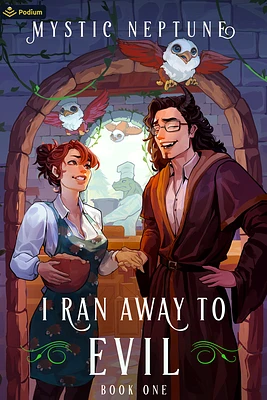 I Ran Away to Evil: A Cozy Litrpg Rom-Com (Paperback)