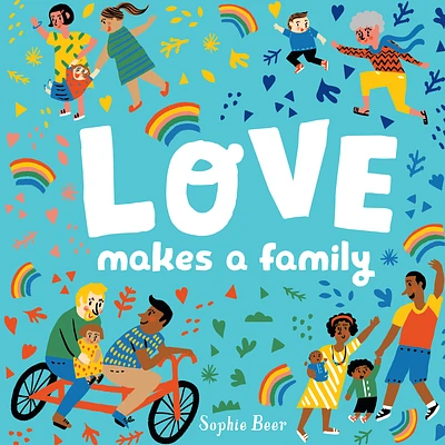 Love Makes a Family (Board book)