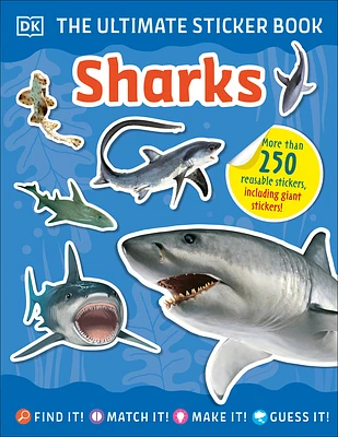 The Ultimate Sticker Book Sharks (Paperback)