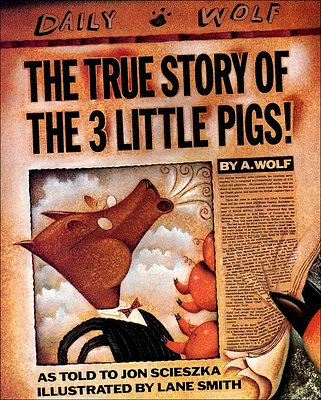 The True Story of the 3 Little Pigs (Prebound