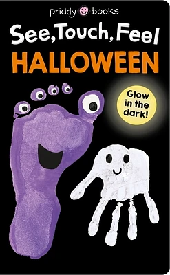 See, Touch, Feel: Halloween: Glow in the Dark! (Board book)