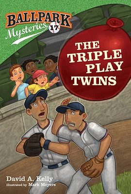 Ballpark Mysteries #17: The Triple Play Twins (Paperback)