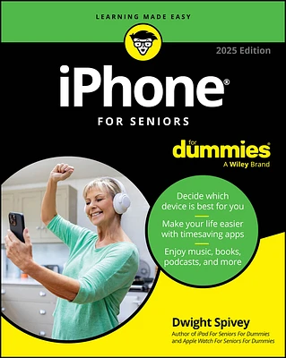 iPhone for Seniors for Dummies, 2025 Edition (Paperback)