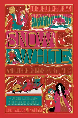 Snow White and Other Grimms' Fairy Tales (MinaLima Edition): Illustrated with Interactive Elements (Hardcover)