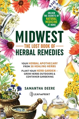 Midwest-The Lost Book of Herbal Remedies, Unlock the Secrets of Natural Medicine at Home (Paperback)