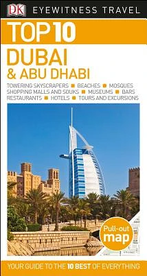 DK Eyewitness Top 10 Dubai and Abu Dhabi (Pocket Travel Guide) (Paperback)