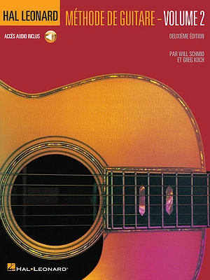 French Edition: Hal Leonard Guitar Method Book 2 - 2nd Edition Book/Online Audio (Paperback)