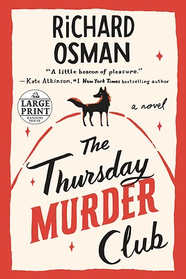 The Thursday Murder Club: A Novel (A Thursday Murder Club Mystery #1) (Large Print / Paperback)