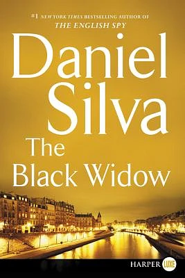 The Black Widow (Gabriel Allon #16) (Large Print / Paperback)