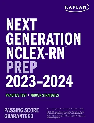 Next Generation NCLEX-RN Prep 2023-2024: Practice Test + Proven Strategies (Kaplan Test Prep) (Paperback)