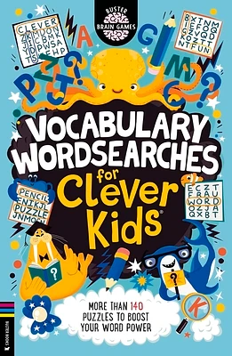 Vocabulary Wordsearches for Clever Kids®: More than 150 puzzles to boost your word power (Buster Brain Games #21) (Paperback)