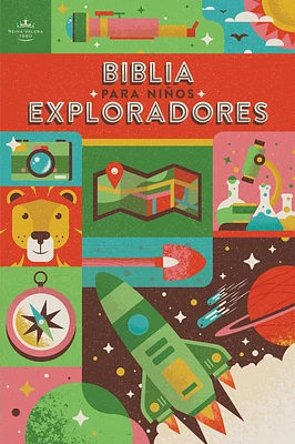 RVR 1960 Biblia para niños exploradores, multicolor tapa dura (Hardcover)