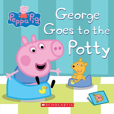 Peppa Pig: George Goes to the Potty (Board book)