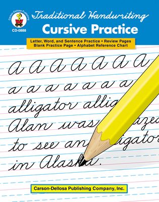 Traditional Handwriting: Cursive Practice, Grades 2 - 5 (Paperback)