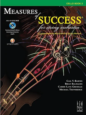 Measures of Success for String Orchestra-Cello Book 2 (Paperback)