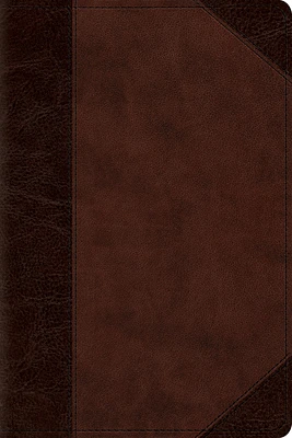 ESV Personal Reference Bible (Trutone, Brown/Walnut, Portfolio Design) (Imitation Leather)