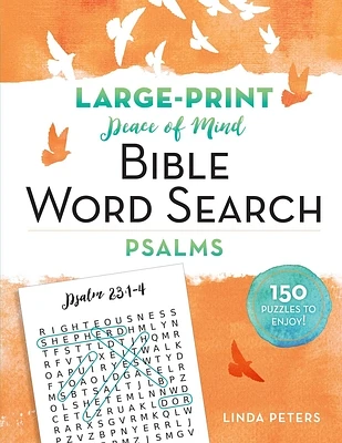 Peace of Mind Bible Word Search: Psalms (Paperback)