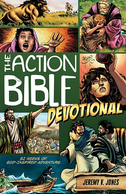 The Action Bible Devotional: 52 Weeks of God-Inspired Adventure (Action Bible Series) (Paperback)