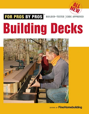 All New Building Decks (Paperback)