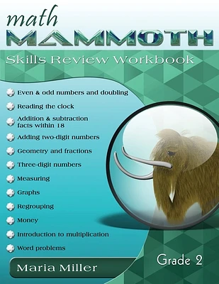 Math Mammoth Grade Skills Review Workbook (Paperback