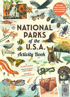 National Parks of the USA: Activity Book: With More Than 15 Activities, A Fold-out Poster, and 50 Stickers! (Americana #2) (Paperback)