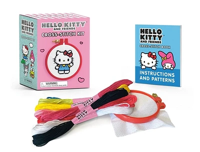 Hello Kitty and Friends Cross-Stitch Kit (RP Minis) (Paperback)