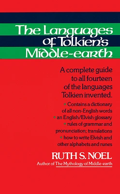 The Languages Of Tolkien's Middle­earth (Paperback)