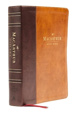 Nasb, MacArthur Study Bible, 2nd Edition, Leathersoft, Brown, Comfort Print: Unleashing God's Truth One Verse at a Time (Imitation Leather)