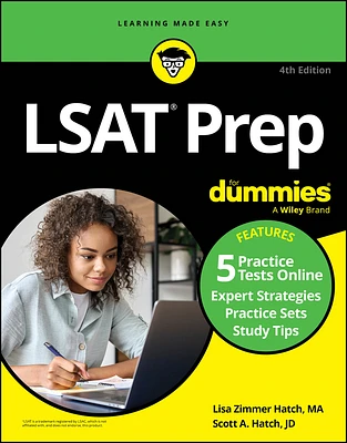 LSAT Prep for Dummies: Book + 5 Practice Tests Online (Paperback)