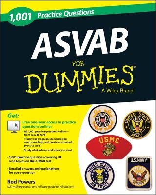 1,001 ASVAB Practice Questions for Dummies (+ Free Online Practice)