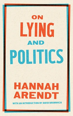 On Lying and Politics: A Library of America Special Publication (Paperback)