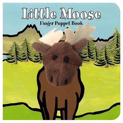 Little Moose: Finger Puppet Book: (Finger Puppet Book for Toddlers and Babies, Baby Books for First Year, Animal Finger Puppets) (Novelty book)