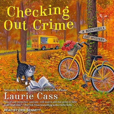 Checking Out Crime (Bookmobile Cat Mysteries #9) (Compact Disc)