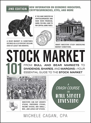 Stock Market 101, 2nd Edition: From Bull and Bear Markets to Dividends, Shares, and Margins—Your Essential Guide to the Stock Market (Adams 101 Series) (Hardcover)