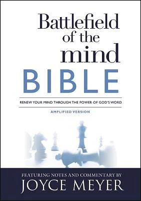 Battlefield of the Mind Bible: Renew Your Mind Through the Power of God's Word (Hardcover)