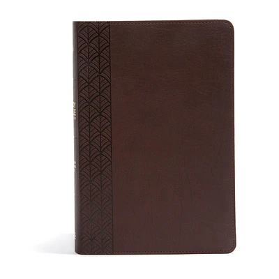 The CSB Study Bible For Women, Chocolate LeatherTouch, Indexed: Faithful and True (Leather / fine binding)