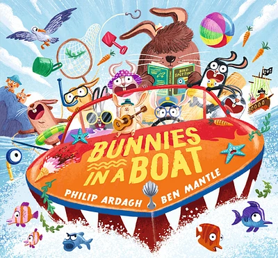 Bunnies in a Boat (Sunny Town Bunnies) (Hardcover)