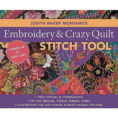 Judith Baker Montano's Embroidery and Crazy Quilt Stitch Tool (Spiral)