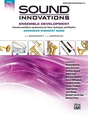 Sound Innovations for Concert Band -- Ensemble Development for Advanced Concert Band: Baritone T.C. (Sound Innovations for Concert Band: Ensemble Development) (Paperback)