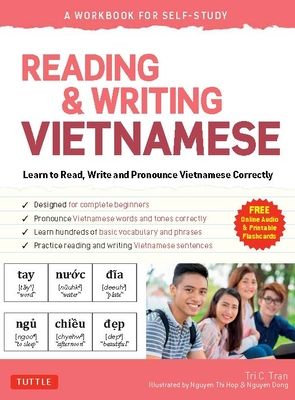 Reading & Writing Vietnamese: A Workbook for Self-Study: Learn to Read, Write and Pronounce Vietnamese Correctly (Online Audio & Printable Flash Cards (Paperback)