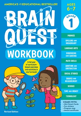 Brain Quest Workbook: 1st Grade Revised Edition (Brain Quest Workbooks) (Paperback)