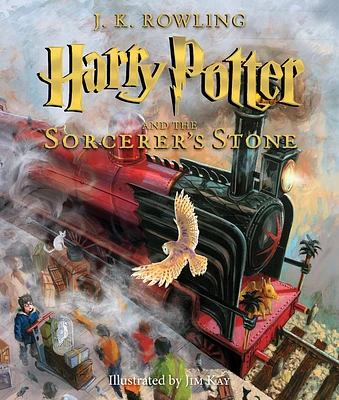 Harry Potter and the Sorcerer's Stone, The Illustrated Edition (Hardcover)