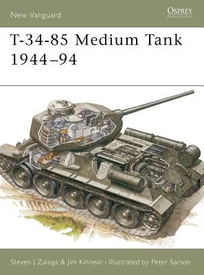 T-34-85 Medium Tank 1944–94 (New Vanguard #20) (Paperback)