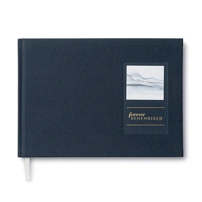 Forever Remembered -- A Memorial Guest Book (Hardcover)