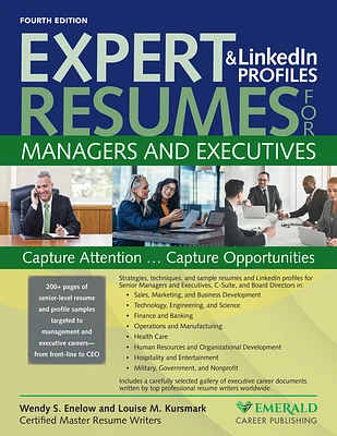 Expert Resumes and Linkedin Profiles for Managers & Executives (Paperback)