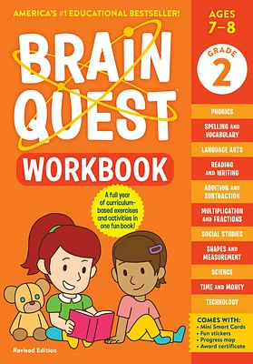 Brain Quest Workbook: 2nd Grade Revised Edition (Brain Quest Workbooks) (Paperback)