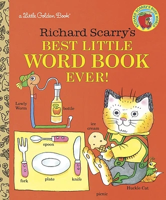 Richard Scarry's Best Little Word Book Ever (Little Golden Book) (Hardcover)