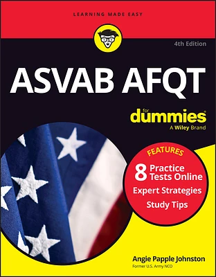 ASVAB Afqt for Dummies: Book + 8 Practice Tests Online (Paperback)