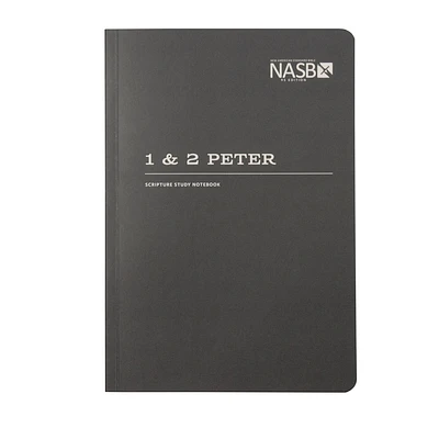 NASB Scripture Study Notebook: 1 & 2 Peter: NASB (Paperback)