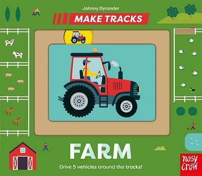 Make Tracks: Farm (Board book)